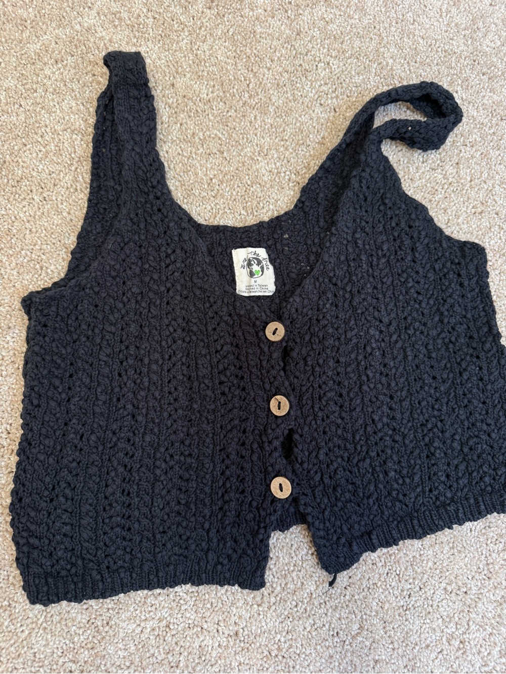 Free people crochet tank